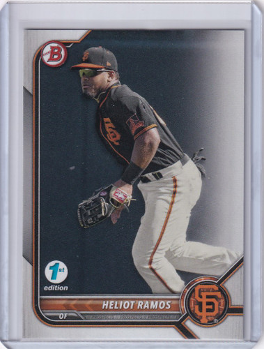 2022 Bowman 1st Edition #BPPF-35 Heliot Ramos San Francisco Giants