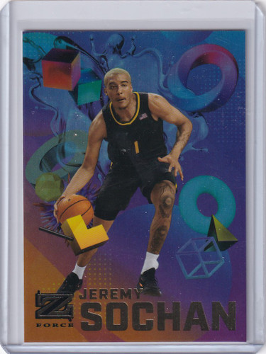 2022 Skybox Metal Universe Champions Z-Force Z-16 Jeremy Sochan