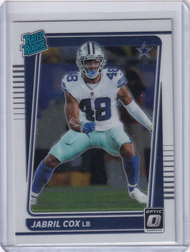 2021 Donruss Optic #286 Jabril Cox Dallas Cowboys