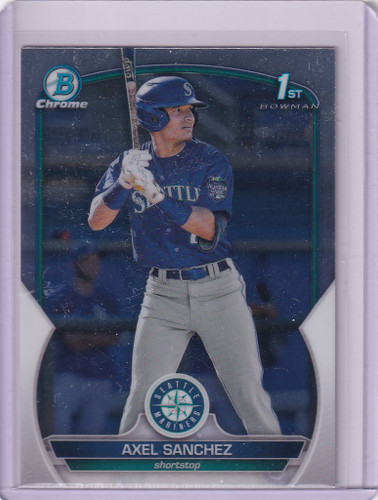 2022 Bowman Chrome #BCP73 Axel Sanchez Seattle Mariners