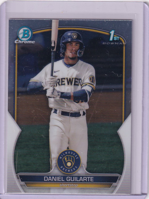 2023 Bowman Chrome #BCP21 Daniel Guilarte Milwaukee Brewers