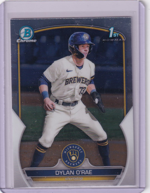 2023 Bowman Chrome #BCP143 Dylan O'Rae Milwaukee Brewers