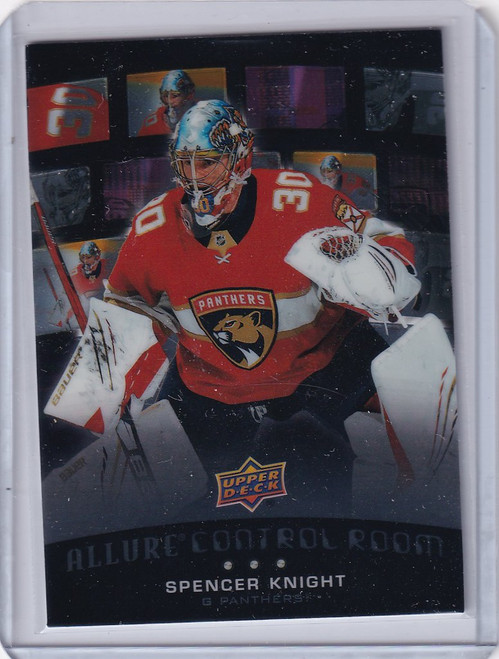 2021-22 Upper Deck Allure Control Room Spencer Knight Florida Pathers