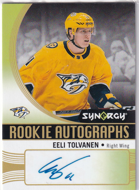 2018-19 Synergy Auto Eeli Tolvanen Nashville Predators