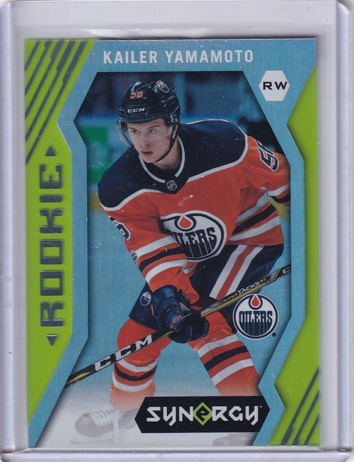 2017-18 Synergy Green #80 Kailer Yamamoto Edmonton Oilers