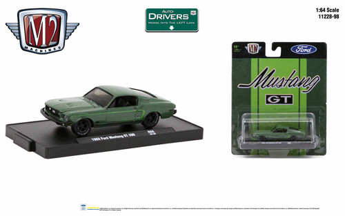 M2 Machines Auto-Drivers 1:64 R98 1968 Ford Mustang GT 390
