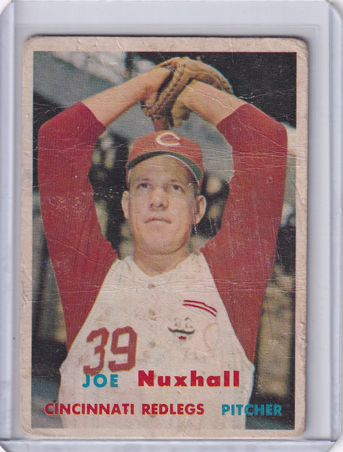 1957 Topps Baseball #103 Joe Nuxhall - Cincinnati Reds