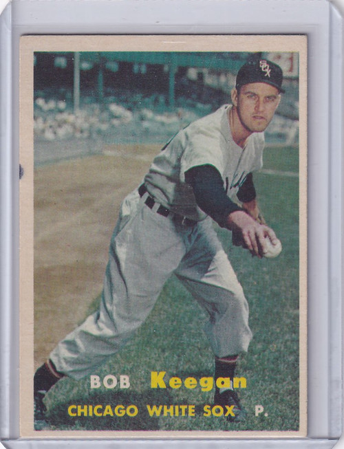 1957 Topps Baseball #99 Bob Keegan - Chicago White Sox