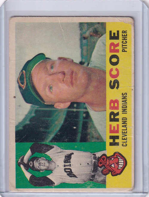 1960 Topps #360 Herb Score - Cleveland Indians