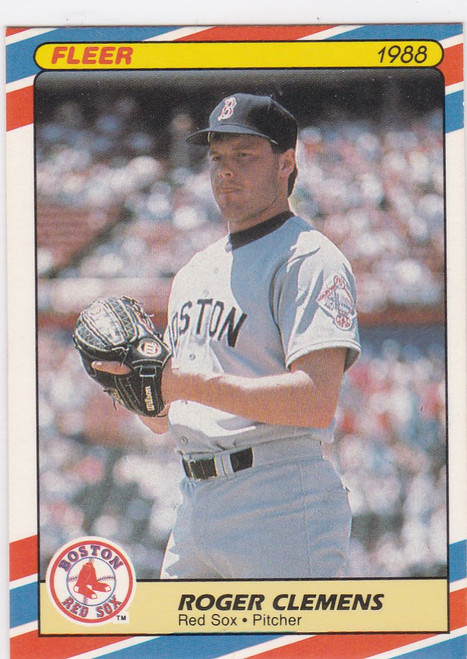 1988 Fleer Superstars #9 Roger Clemens Boston Red Sox