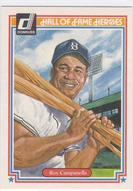 1983 Donruss Hall of Fame Heroes #39 Roy Campanella Brooklyn dodgers