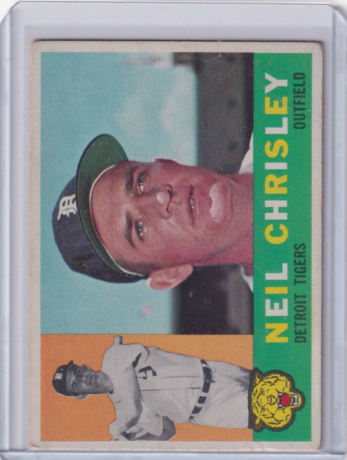 1960 Topps #273 Neil Chrisley - Detroit Tigers