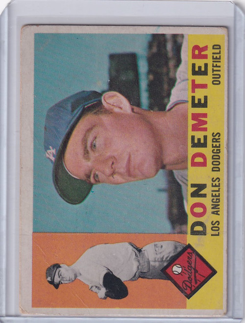 1960 Topps #234 Don Demeter - Los Angeles Dodgers