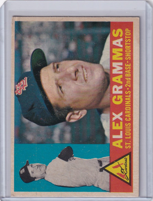 1960 Topps #168 Alex Grammas - St. Louis Cardinals