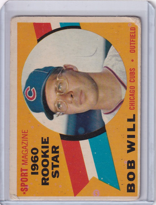 1960 Topps #147 Bob Will - Chicago Cubs