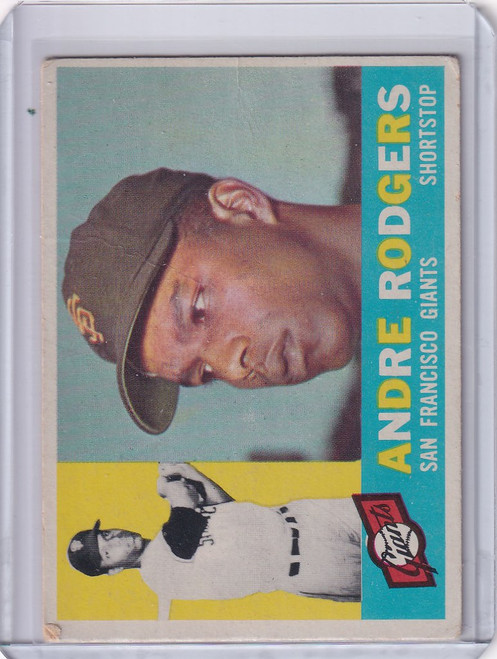 1960 Topps #431 Andre Rodgers - San Francisco Giants