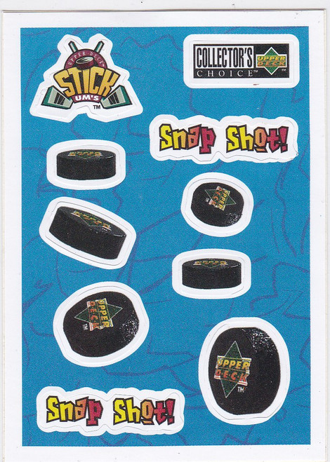 1996-97 Collector's Choice Stick'ums #S28 Snap Shot