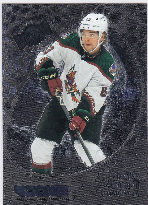 2022-23 Skybox Metal Universe #162 Matias Maccelli RC Coyotes