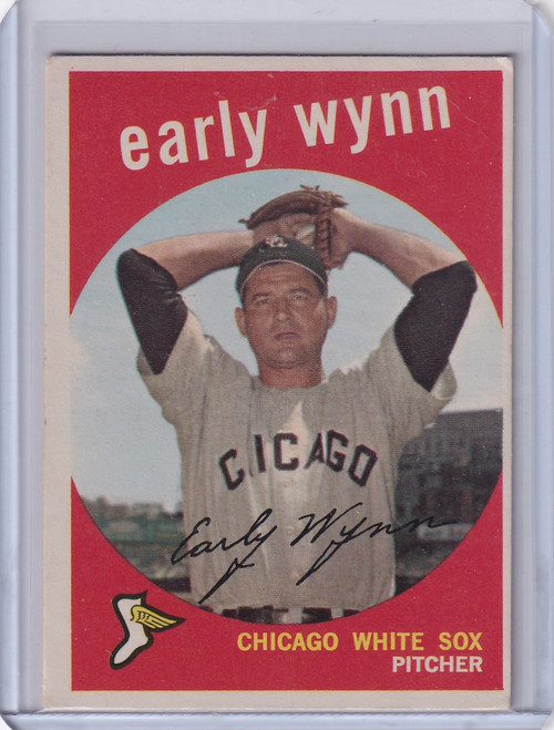 1959 Topps Baseball #260 Early Wynn - Chicago White Sox