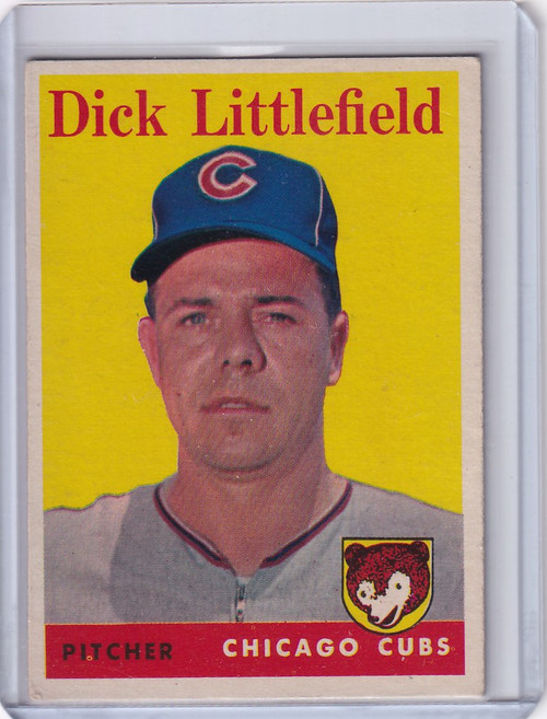 1958 Topps #241 Dick Littlefield - Chicago Cubs