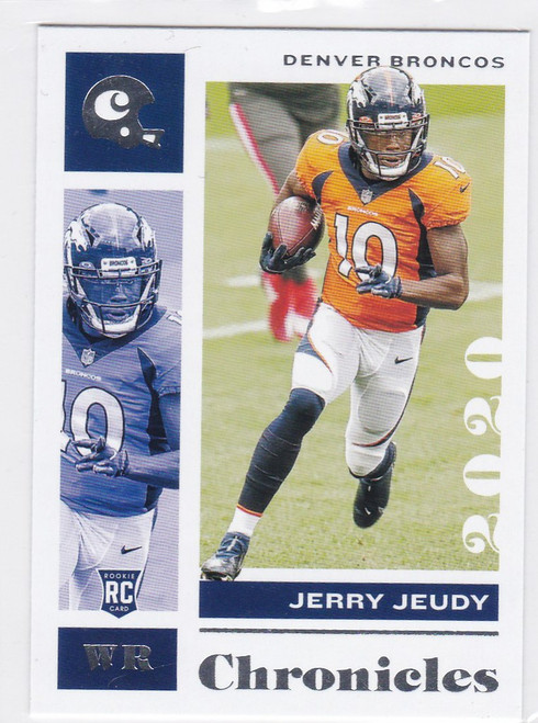 2021 Panini Chronicles #29 Jerry Juedy RC Denver Broncos