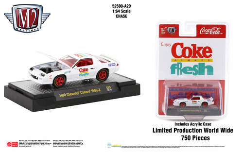 M2 Machines Coca-Cola Release A29 1990 Chevrolet Camaro IROC Z CHASE