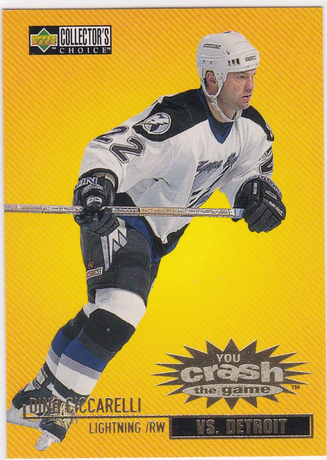1997-98 Collectors Choice Crash The Game #C22 Dino Ciccarelli Tampa Bay Lightning