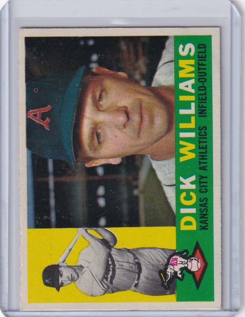 1960 Topps #188 Dick Williams - Kansas City Athletics