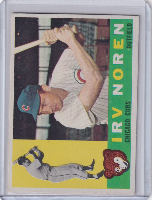 1960 Topps #433 Irv Noren - Chicago Cubs
