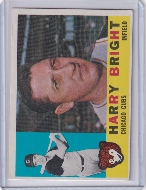 1960 Topps #277 Harry Bright - Chicago Cubs