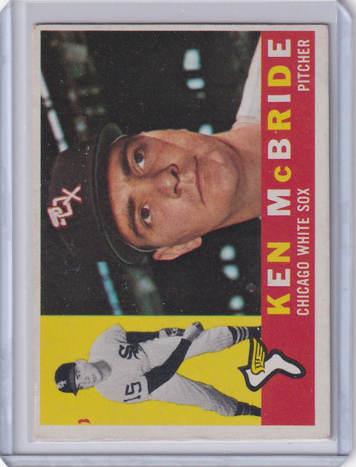 1960 Topps #276 Ken McBride - Chicago White Sox RC