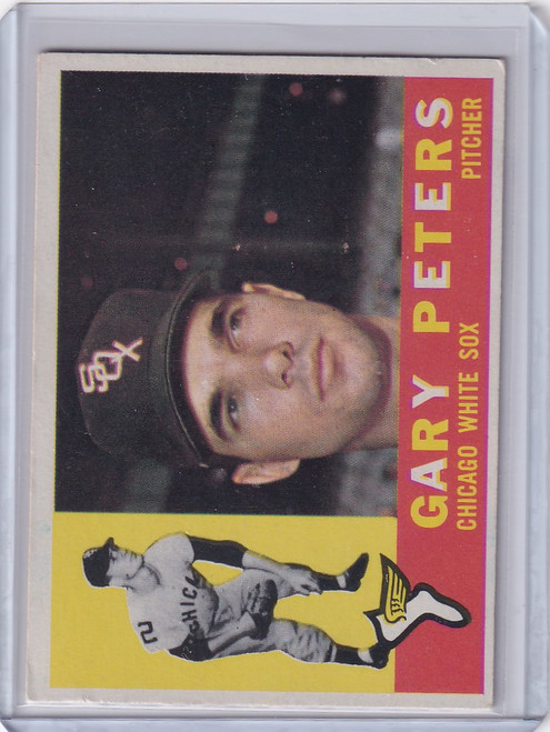 1960 Topps #407 Gary Peters - Chicago White Sox RC