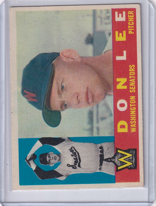 1960 Topps #503 Don Lee - Washington Senators