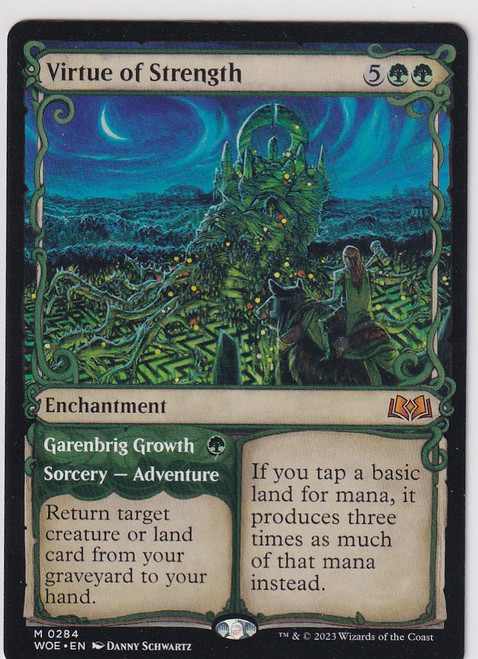 Magic Wilds of Eldraine 329 Werefox Bodyguard (Extended Art) Near Mint