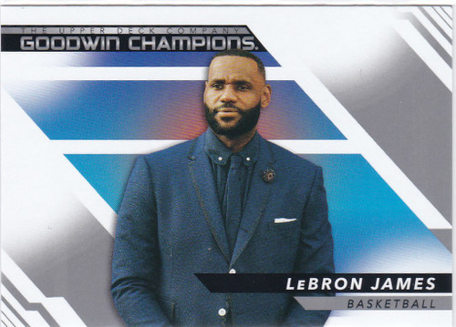 2022 Upper Deck Goodwin Champions #100 LeBron James Los Angeles Lakers