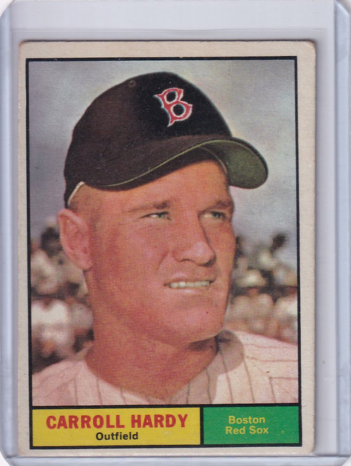 1961 Topps #257 Carroll Hardy - Boston Red Sox