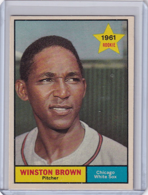 1961 Topps #391 Winston Brown - Chicago White Sox RC