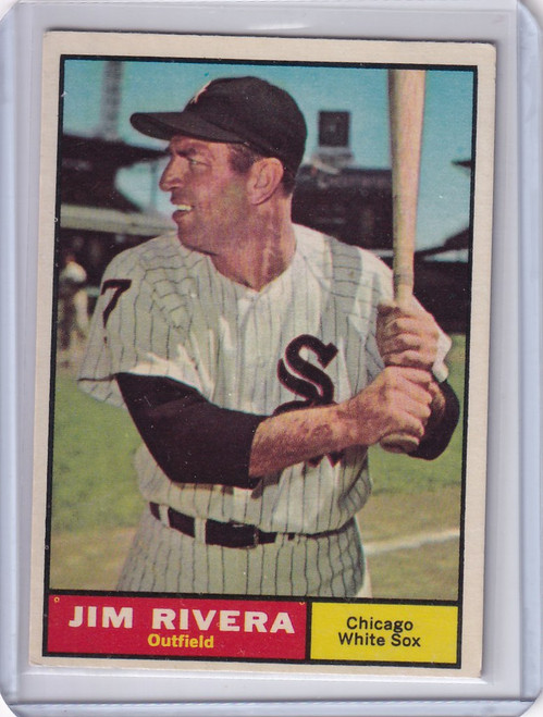 1961 Topps #367 Jim Rivera - Chicago White Sox