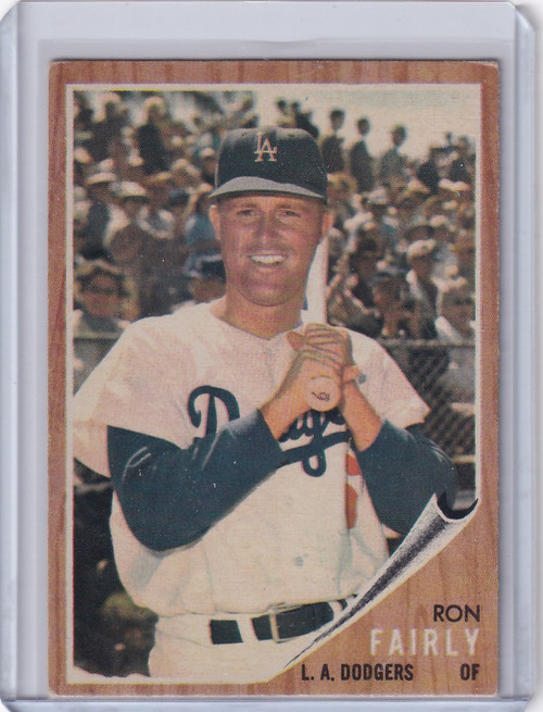 1962 Topps #375 Ron Fairly - Los Angeles Dodgers