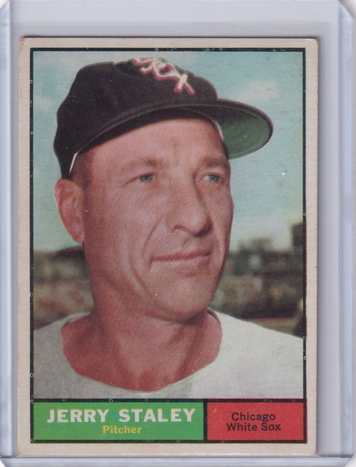 1961 Topps #90 Jerry Staley - Chicago White Sox