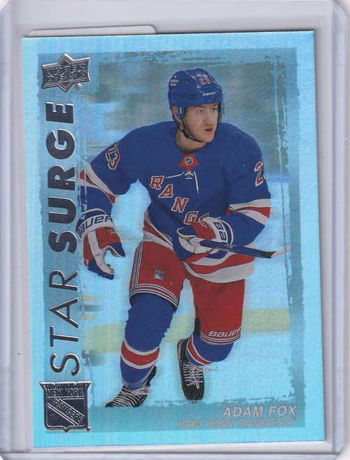 2023-24 Upper Deck Series 1 Star Surge #SS-27 Adam Fox - New York Rangers