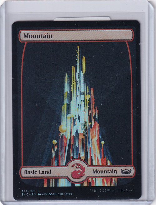 Magic Streets of New Capenna Mountain 279 279 Foil