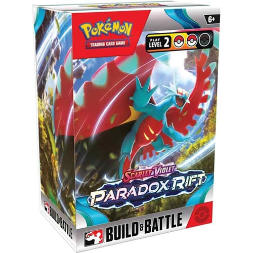 POKEMON TCG:SCARLET AND VIOLET: PARADOX RIFT: BUILD AND BATTLE BOX