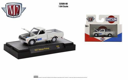 M2 Machines Auto Trucks 1:64 1977 Datsun Pickup Release 80