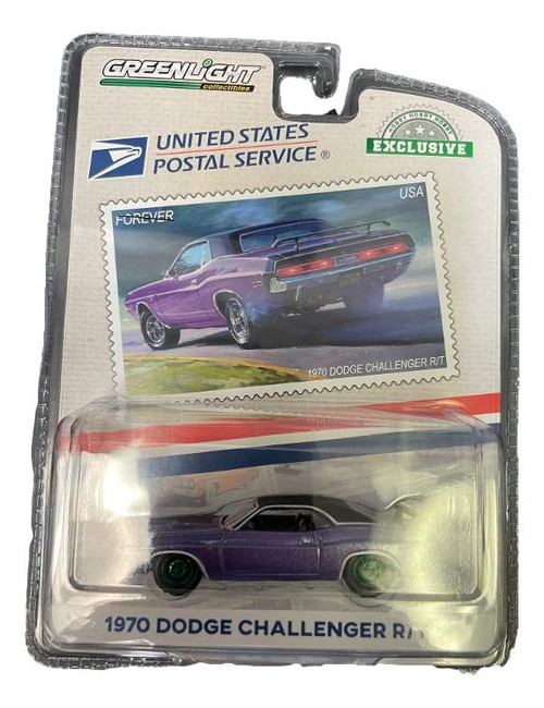 Greenlight 1:64 USPS 1970 Dodge Challenger R/T Hobby Exclusive CHASE