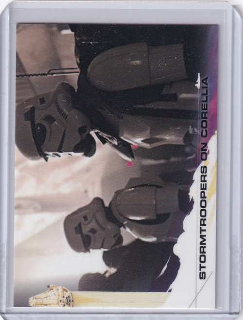 2018 TOPPS NOW COUNTDOWN TO SOLO A STAR WARS STORY #24 STORMTROOPERS ON CORELLIA