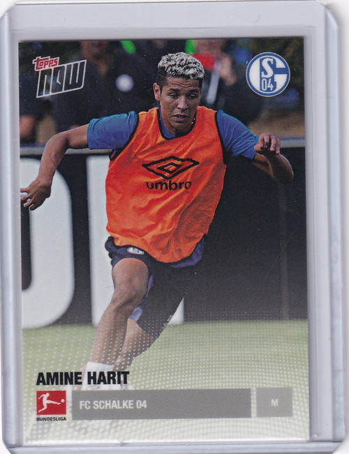 2018 TOPPS NOW KICKOFF #KO-92 AMINE HARIT FC SCHALKE 04