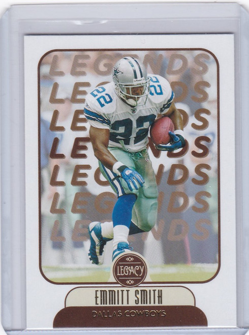 2021 Panini Legacy #127 Emmitt Smith Legends Dallas Cowboys