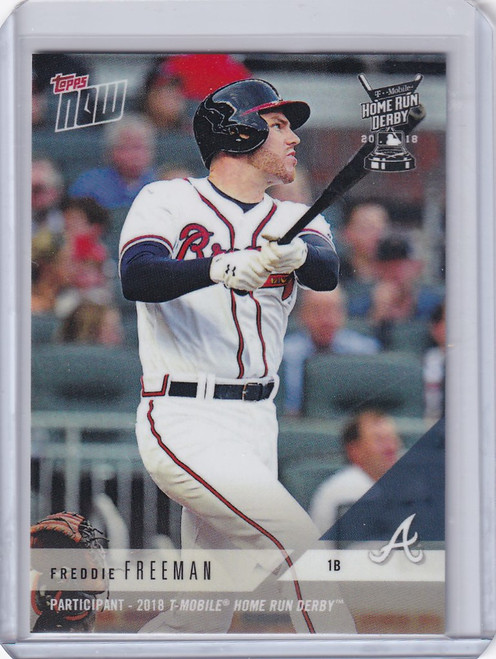 2018 TOPPS NOW PARTICIPANT - 2018 T-MOBILE HOME RUN DERBY #HRD-8 FREDDIE FREEMAN