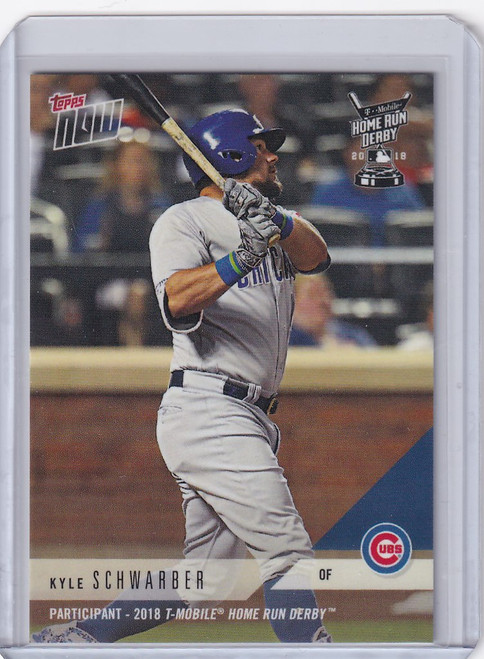 2018 TOPPS NOW PARTICIPANT - 2018 T-MOBILE HOME RUN DERBY #HRD-2 KYLE SCHWARBER